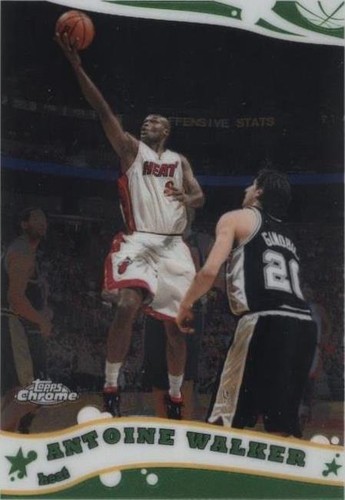 2005-06 Topps Chrome - Antoine Walker #153