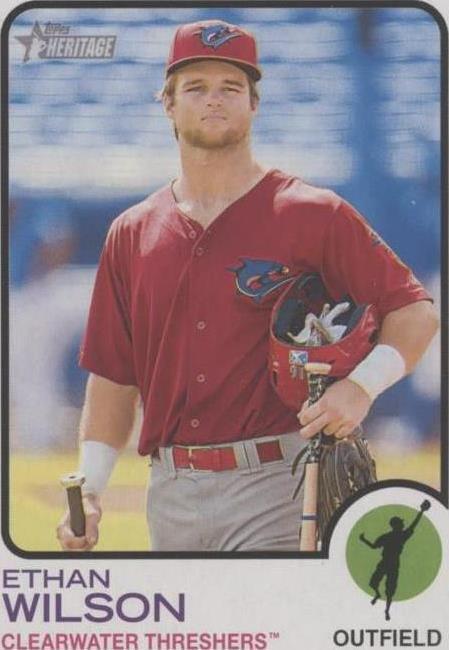 2022 Topps Heritage Minor League Edition - Ethan Wilson #90