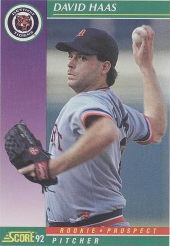 1992 Score - Dave Haas #825