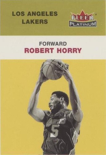 2001-02 Fleer Platinum - Robert Horry #157