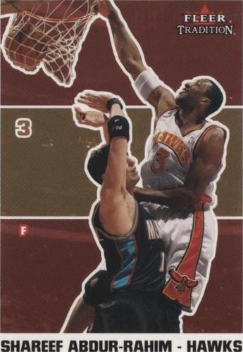 2003-04 Fleer Tradition - Shareef Abdur-Rahim #1
