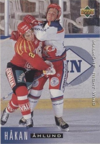 1995-96 Upper Deck Swedish - Hakan Ahlund #148