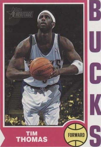2001-02 Topps Heritage - Tim Thomas #210