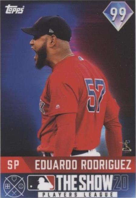 2020 Topps The Show 20 Players League - Eduardo Rodriguez #3
