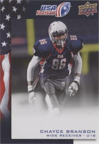 2014 Upper Deck USA Football Chayce Branson #49