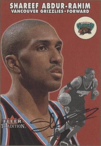 2000-01 Fleer Tradition Glossy - Shareef Abdur-Rahim #134
