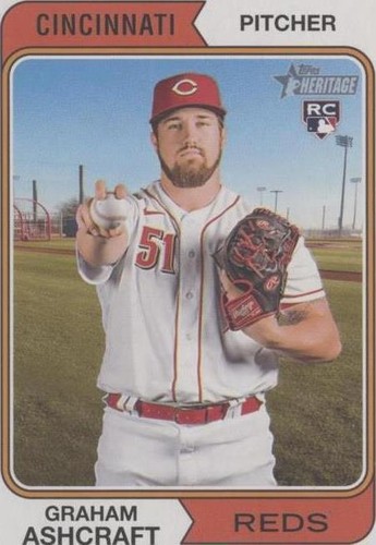 2023 Topps Heritage - Graham Ashcraft #383