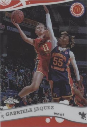 2022 Topps Chrome McDonald's All American - Gabriela Jaquez #2K6-25