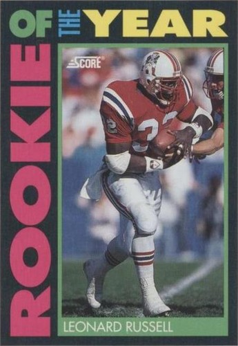 1992 Score Leonard Russell #520