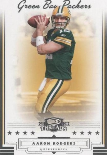 2006 Donruss Threads Aaron Rodgers #10