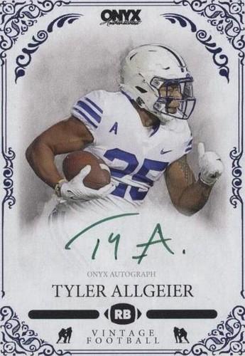 2022 Onyx Vintage Tyler Allgeier #VATA
