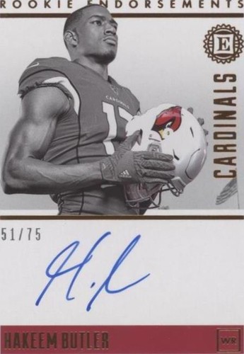 2019 Panini Encased Hakeem Butler #RE-HBU