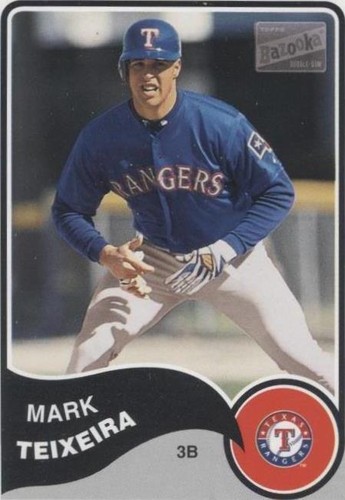 2003 Topps Bazooka - Mark Teixeira #23