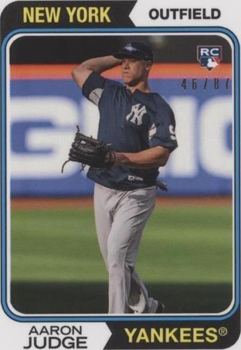 2017 Topps Transcendent - Aaron Judge #AJ-1974