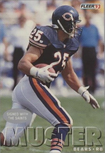 1993 Fleer Brad Muster #10