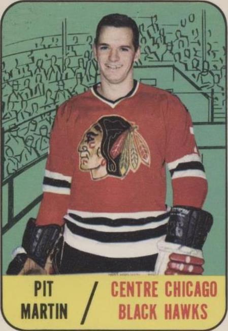 1967-68 Topps - Pit Martin #116