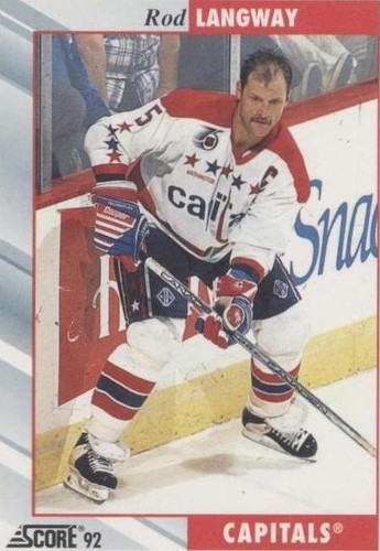 1992-93 Score - Rod Langway #143