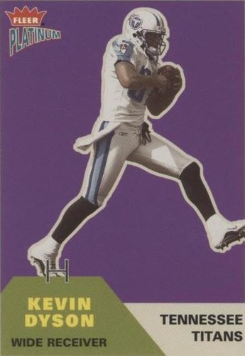 2002 Fleer Platinum Kevin Dyson #27