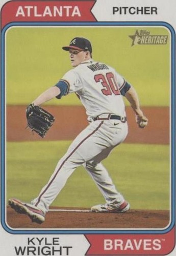 2023 Topps Heritage - Kyle Wright #425