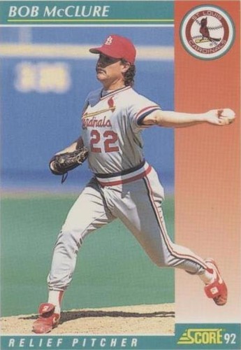 1992 Score - Bob McClure #717