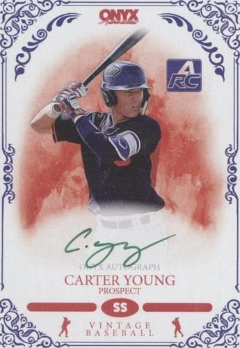 2022 Onyx Vintage - Carter Young #VACY