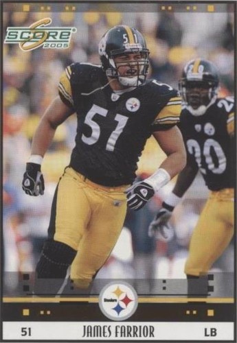 2005 Score James Farrior #228