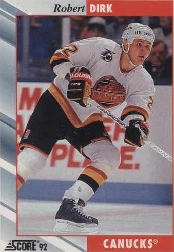 1992-93 Score - Robert Dirk #279