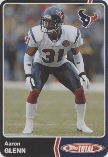 2003 Topps Total Aaron Glenn #296
