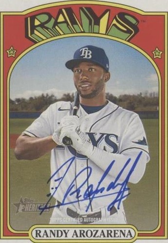 2021 Topps Heritage High Number - Randy Arozarena #ROA-RAR