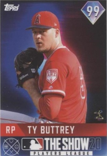 2020 Topps The Show 20 Players League - Ty Buttrey #9