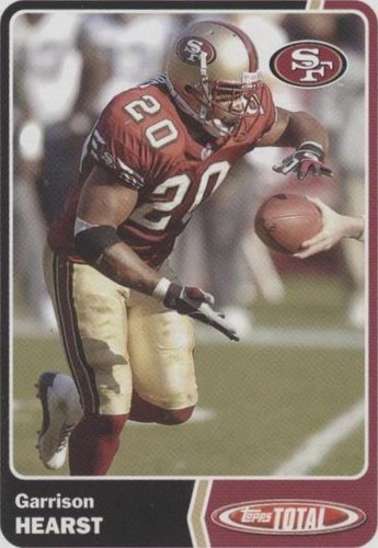 2003 Topps Total Garrison Hearst #222
