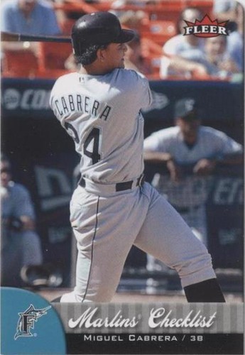 2007 Fleer - Miguel Cabrera #381
