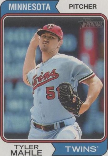 2023 Topps Heritage - Tyler Mahle #449
