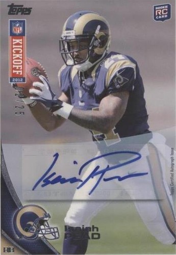 2012 Topps Kickoff Isaiah Pead #23