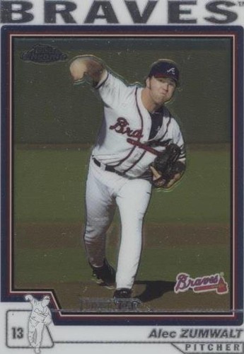 2004 Topps Chrome Traded & Rookies - Alec Zumwalt #T177