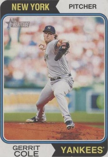 2023 Topps Heritage - Gerrit Cole #324