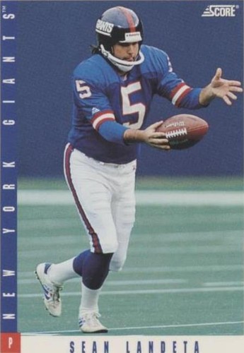 1993 Score Sean Landeta #198