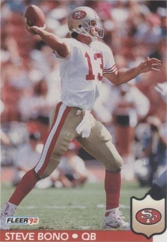 1992 Fleer Steve Bono #371