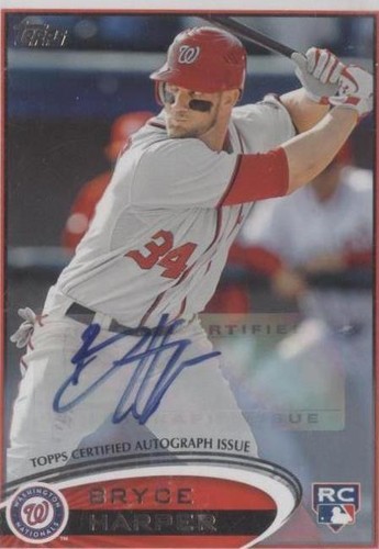 その他 2014 Topps Bryce Harper patch auto 2014 Topps #CP-6 Bryce Harper Commemorative Patches | eBay