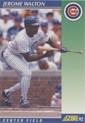 1992 Score - Jerome Walton #457