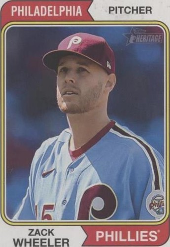 2023 Topps Heritage - Zack Wheeler #303