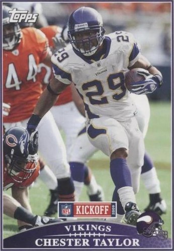 2009 Topps Kickoff Chester Taylor #57