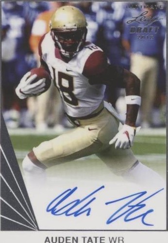 2018 Leaf Ultimate Draft Auden Tate #BA-AT1
