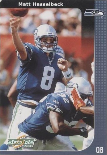 2002 Score Matt Hasselbeck #206