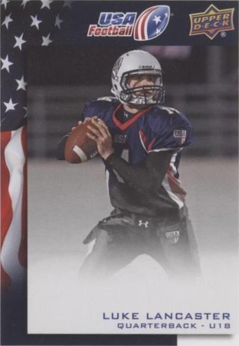 2014 Upper Deck USA Football Luke Lancaster #48