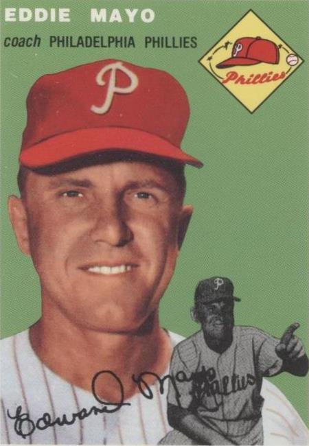 1994 Topps Archives The Ultimate 1954 Set - Eddie Mayo #247