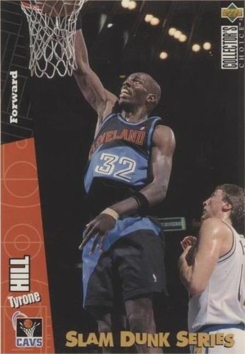 1996-97 Upper Deck Collector's Choice Nestlé Slam Dunk Series - Tyrone Hill #7