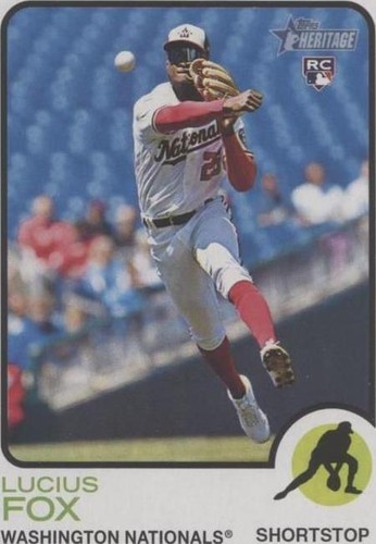 2022 Topps Heritage High Number - Lucius Fox #618