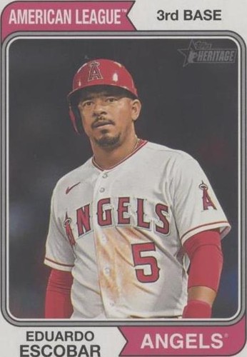 2023 Topps Heritage High Number - Eduardo Escobar #529