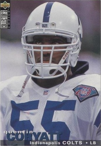 1995 Upper Deck Collector's Choice Quentin Coryatt #192